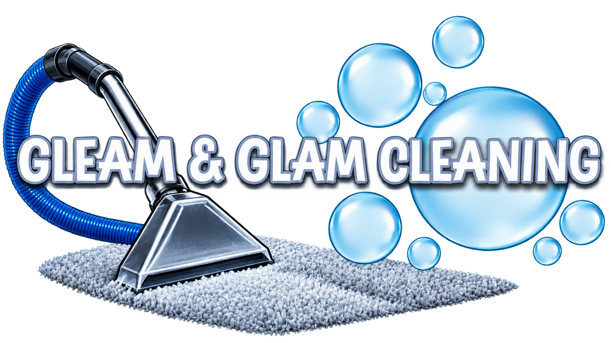Gleam & Glam Cleaning carpet cleaning logo